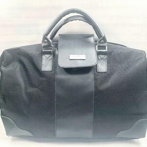 Salvatore Fearrangamo Parfums Canvas Leather Bag